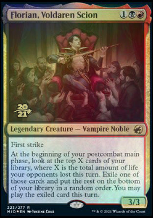 Florian, Voldaren Scion [Innistrad: Midnight Hunt Prerelease Promos] - The Mythic Store | 24h Order Processing