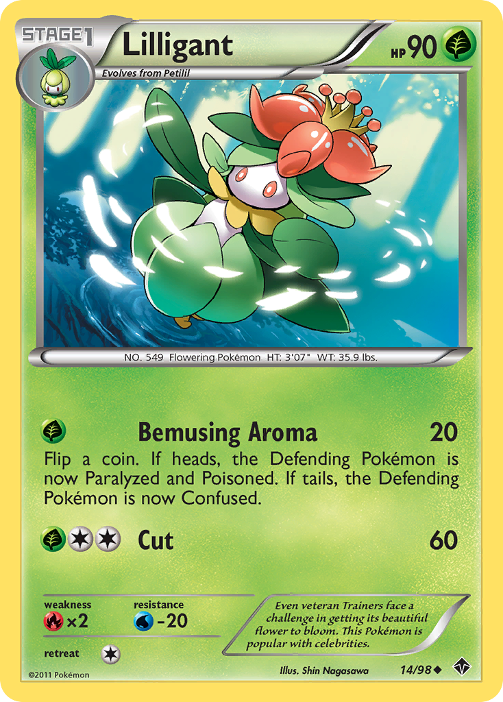 Lilligant (14/98) [Black & White: Emerging Powers] - The Mythic Store | 24h Order Processing
