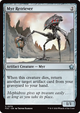 Myr Retriever [Foundations Commander] - The Mythic Store | 24h Order Processing