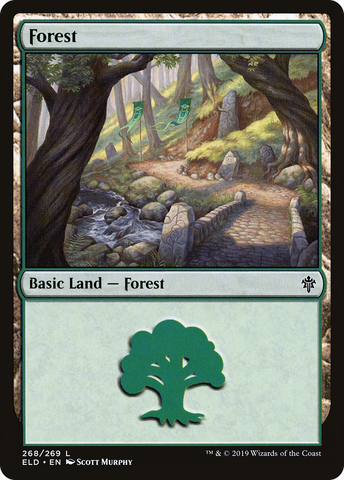 Forest (268) [Throne of Eldraine] - The Mythic Store | 24h Order Processing