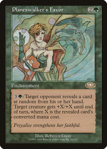 Planeswalker's Favor [Planeshift] - The Mythic Store | 24h Order Processing
