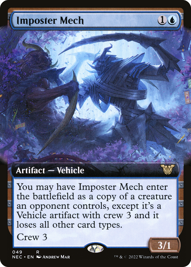 Imposter Mech (Extended Art) [Kamigawa: Neon Dynasty Commander] - The Mythic Store | 24h Order Processing