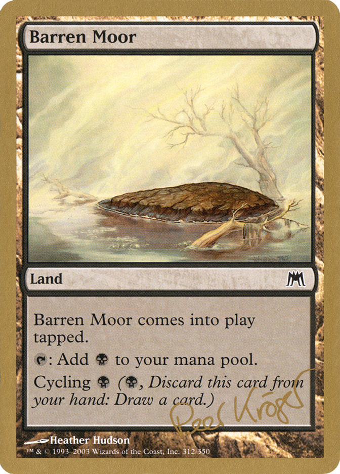 Barren Moor (Peer Kroger) [World Championship Decks 2003] - The Mythic Store | 24h Order Processing