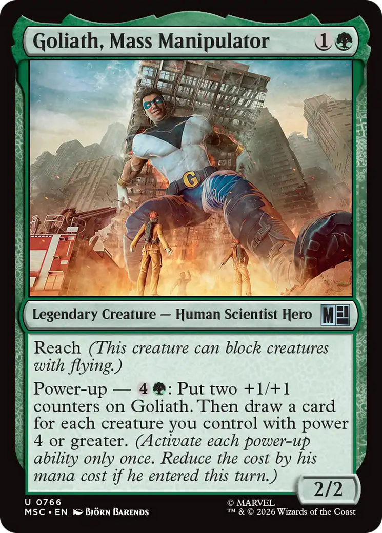 Goliath, Mass Manipulator [Marvel Super Heroes Commander] - The Mythic Store | 24h Order Processing