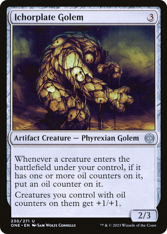 Ichorplate Golem [Phyrexia: All Will Be One] - The Mythic Store | 24h Order Processing