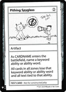 Pithing Spyglass [Mystery Booster Playtest Cards] - The Mythic Store | 24h Order Processing