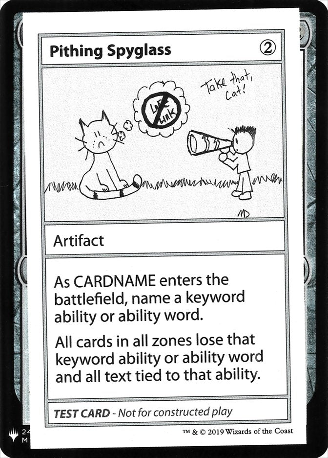 Pithing Spyglass [Mystery Booster Playtest Cards] - The Mythic Store | 24h Order Processing