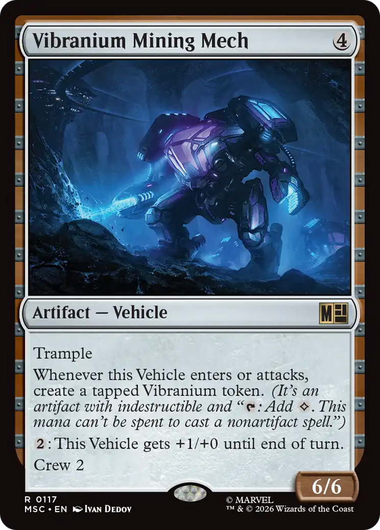 Vibranium Mining Mech (Surge Foil) [Marvel Super Heroes Commander] - The Mythic Store | 24h Order Processing