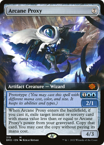 Arcane Proxy (Extended Art) [The Brothers' War] - The Mythic Store | 24h Order Processing
