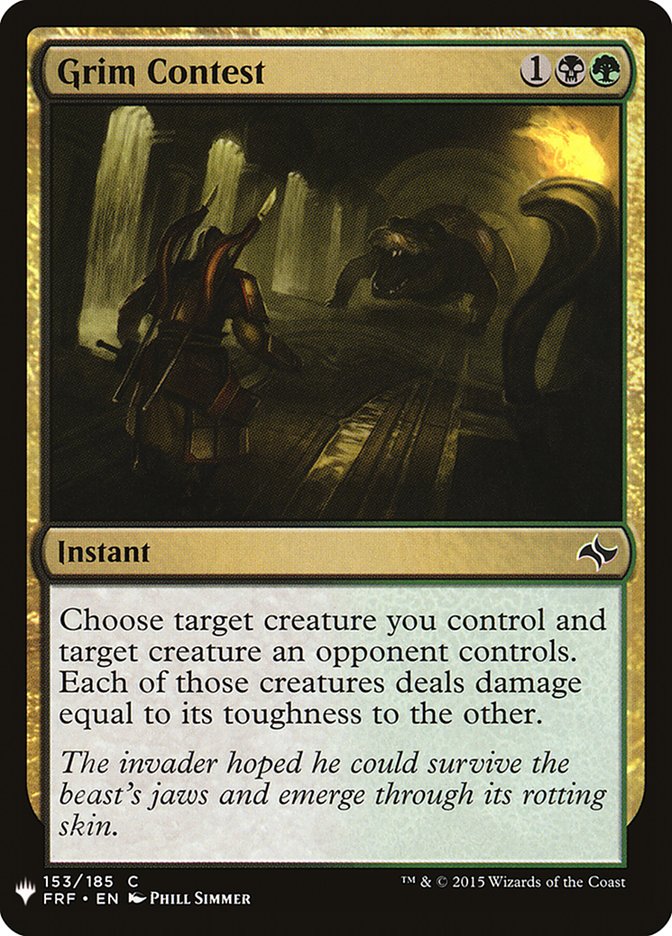 Grim Contest [Mystery Booster] - The Mythic Store | 24h Order Processing