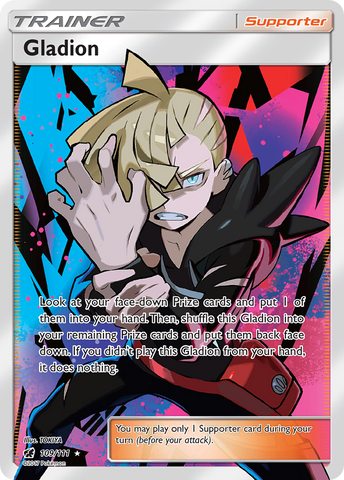 Gladion (109/111) [Sun & Moon: Crimson Invasion] - The Mythic Store | 24h Order Processing