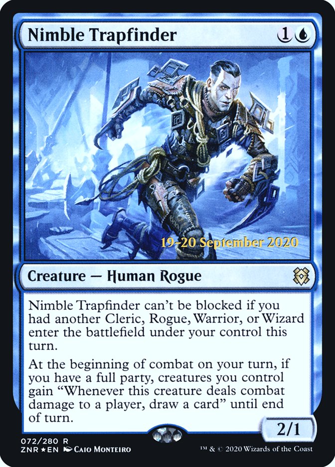 Nimble Trapfinder [Zendikar Rising Prerelease Promos] - The Mythic Store | 24h Order Processing