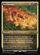 Lavalanche (Foil Etched) [Double Masters 2022] - The Mythic Store | 24h Order Processing