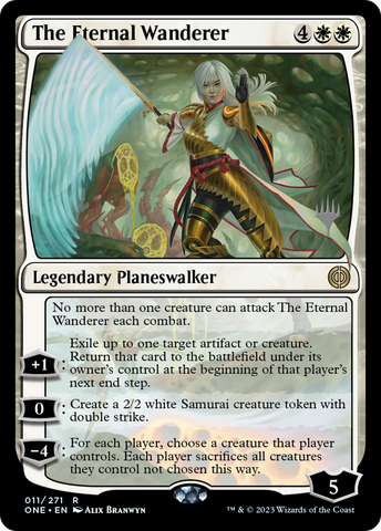 The Eternal Wanderer (Promo Pack) [Phyrexia: All Will Be One Promos] - The Mythic Store | 24h Order Processing
