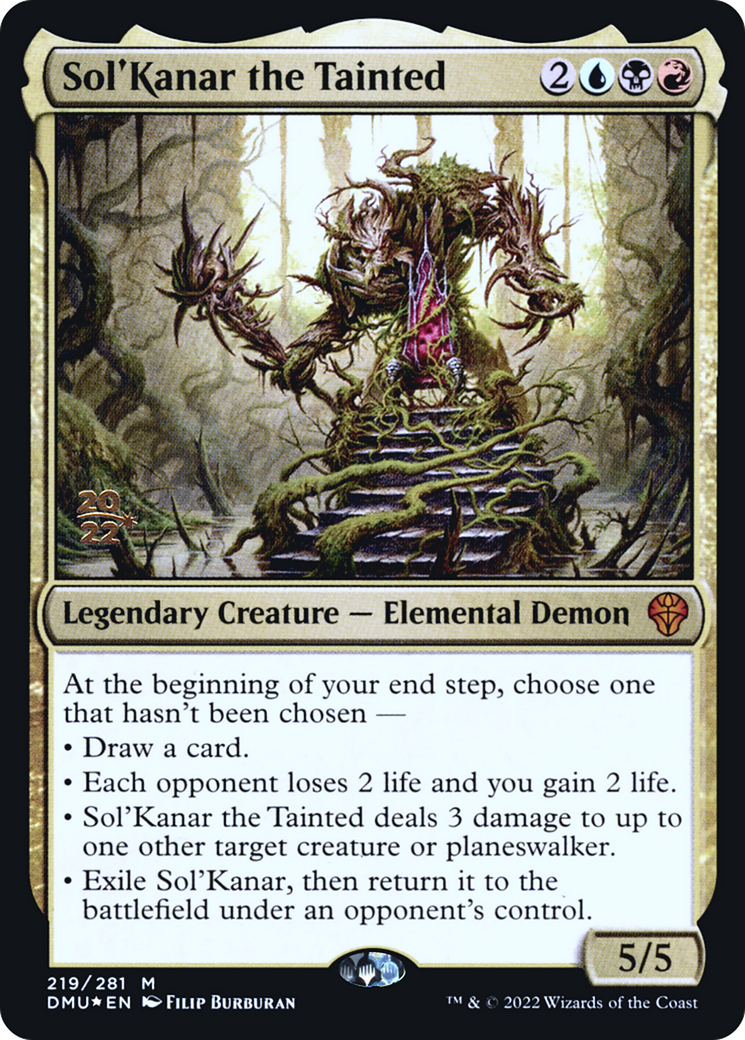 Sol'Kanar the Tainted [Dominaria United Prerelease Promos] - The Mythic Store | 24h Order Processing