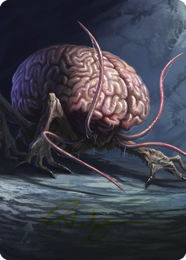 Intellect Devourer Art Card (Gold-Stamped Signature) [Commander Legends: Battle for Baldur's Gate Art Series] - The Mythic Store | 24h Order Processing