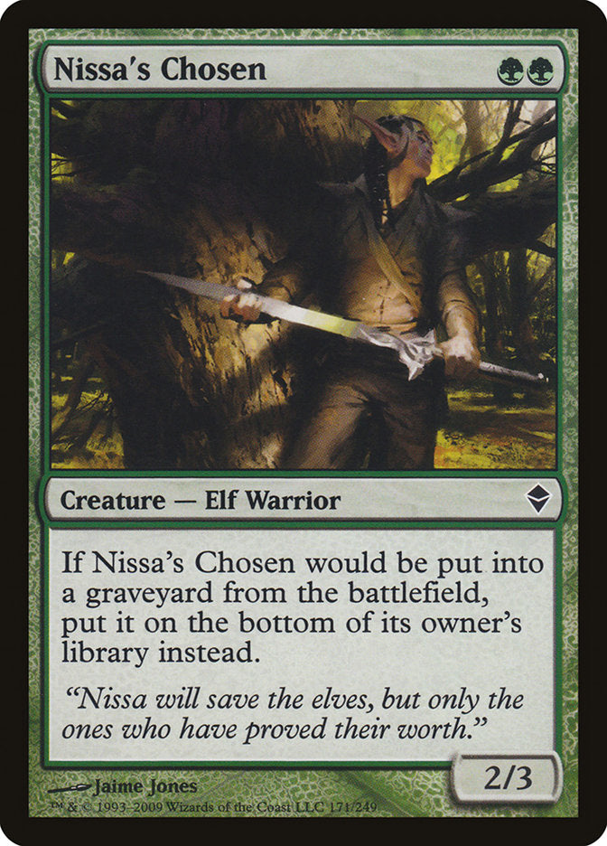 Nissa's Chosen [Zendikar] - The Mythic Store | 24h Order Processing