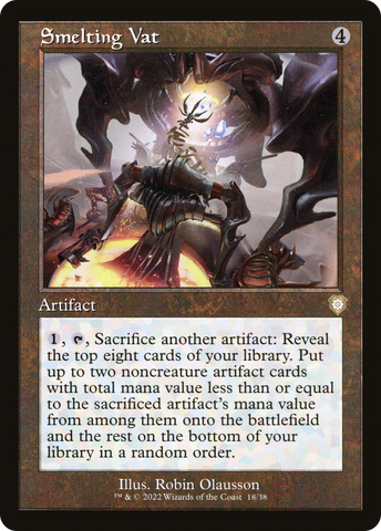 Smelting Vat (Retro) [The Brothers' War Commander] - The Mythic Store | 24h Order Processing