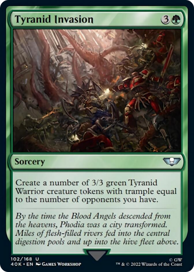 Tyranid Invasion (Surge Foil) [Warhammer 40,000] - The Mythic Store | 24h Order Processing