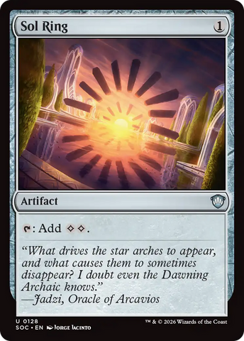 Sol Ring [Secrets of Strixhaven Commander] - The Mythic Store | 24h Order Processing