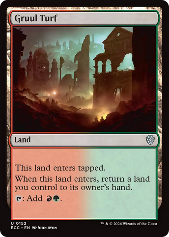 Gruul Turf [Lorwyn Eclipsed Commander] - The Mythic Store | 24h Order Processing