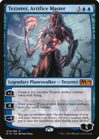 Tezzeret, Artifice Master [Core Set 2019] - The Mythic Store | 24h Order Processing