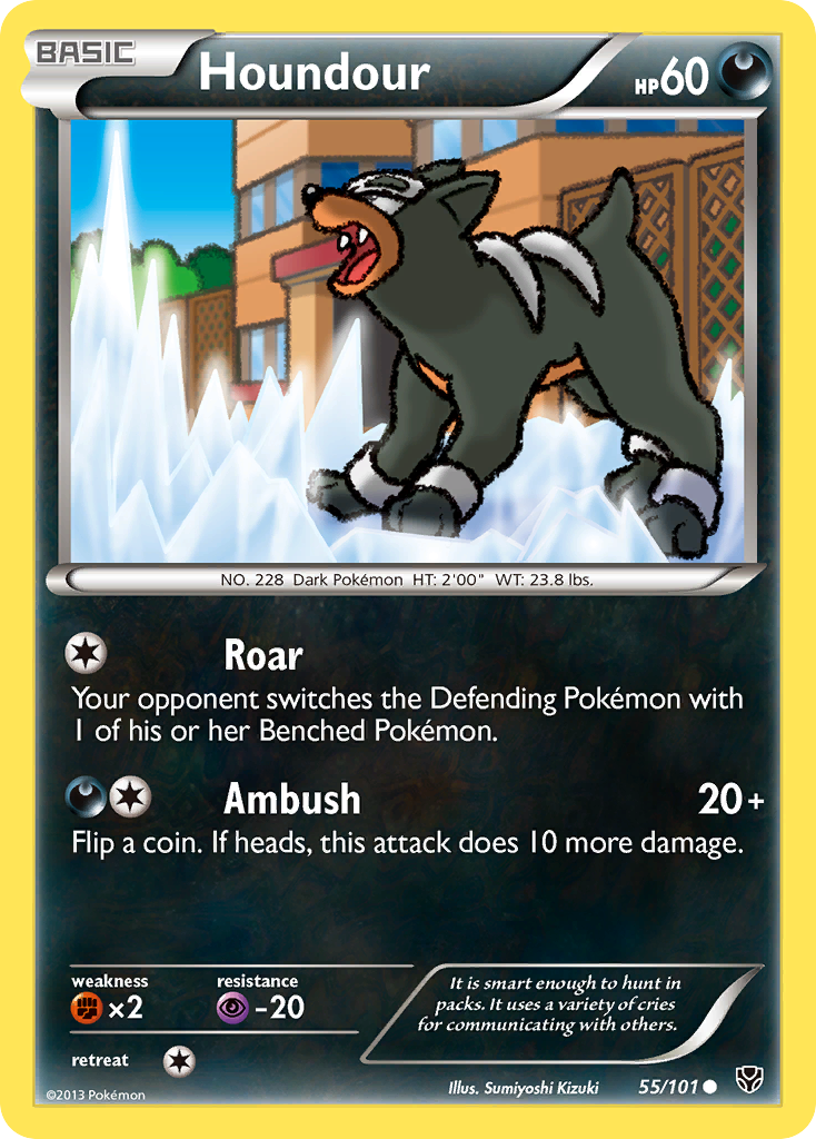 Houndour (55/101) [Black & White: Plasma Blast] - The Mythic Store | 24h Order Processing