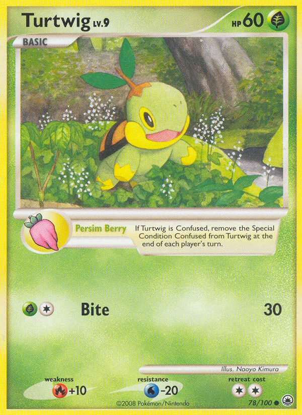 Turtwig (78/100) [Diamond & Pearl: Majestic Dawn] - The Mythic Store | 24h Order Processing