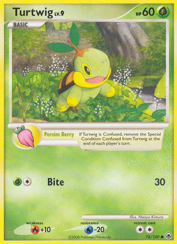 Turtwig (78/100) [Diamond & Pearl: Majestic Dawn] - The Mythic Store | 24h Order Processing