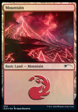 Mountain (Lightning) (570) [Secret Lair Drop Promos] - The Mythic Store | 24h Order Processing