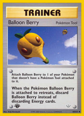 Balloon Berry (60/64) [Neo Revelation 1st Edition] - The Mythic Store | 24h Order Processing