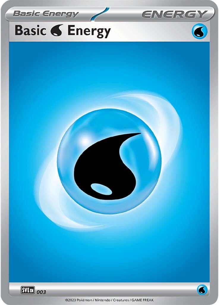 Water Energy (003) [Scarlet & Violet: Base Set] - The Mythic Store | 24h Order Processing