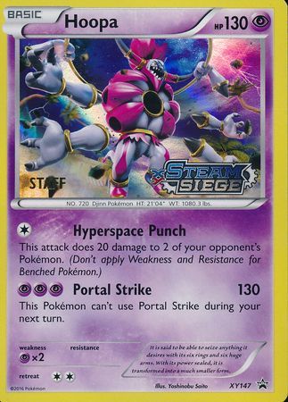 Hoopa (XY147) (Staff) [XY: Black Star Promos] - The Mythic Store | 24h Order Processing