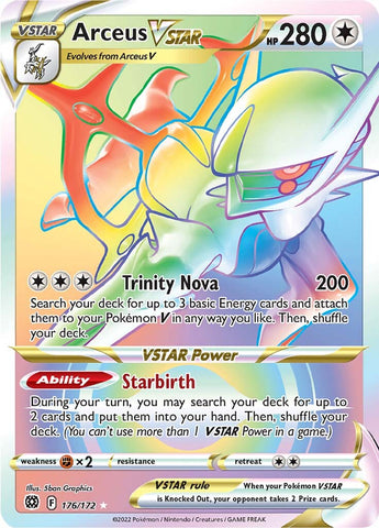 Arceus VSTAR (176/172) [Sword & Shield: Brilliant Stars] - The Mythic Store | 24h Order Processing