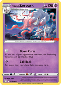Hisuian Zoroark (076/196) (GameStop) [Sword & Shield: Lost Origin] - The Mythic Store | 24h Order Processing
