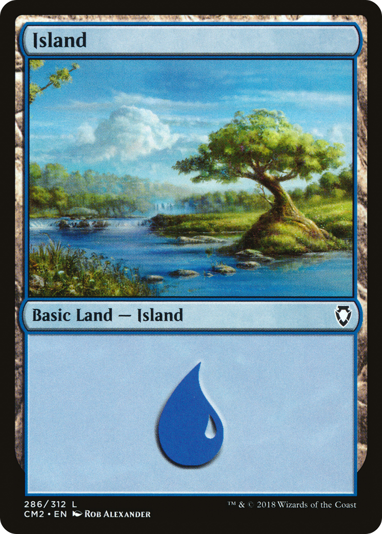Island (286) [Commander Anthology Volume II] - The Mythic Store | 24h Order Processing