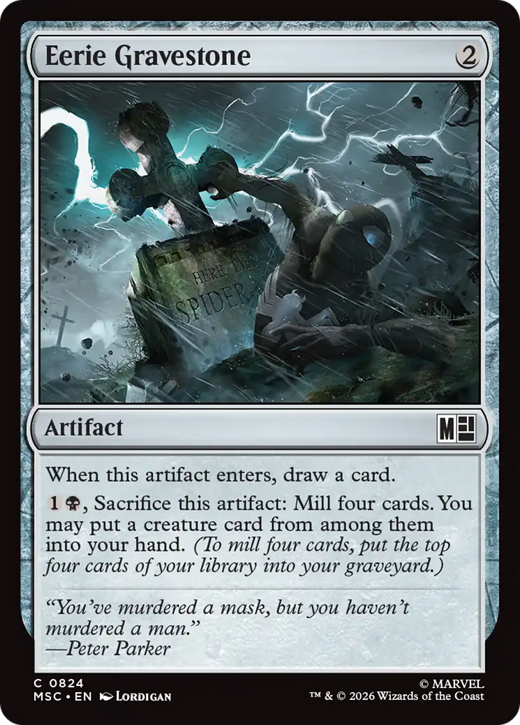 Eerie Gravestone [Marvel Super Heroes Commander] - The Mythic Store | 24h Order Processing