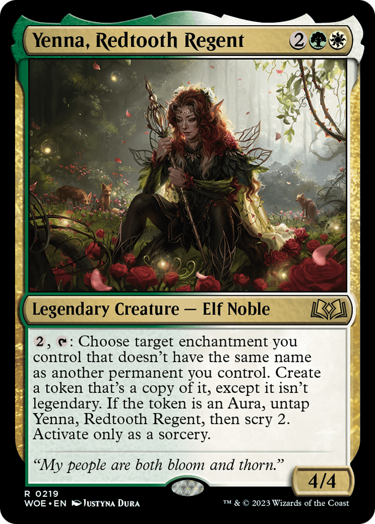 Yenna, Redtooth Regent [Wilds of Eldraine] - The Mythic Store | 24h Order Processing