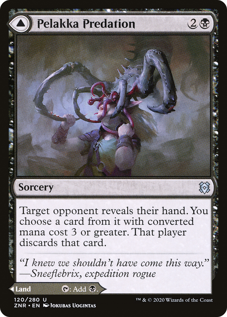 Pelakka Predation // Pelakka Caverns [Zendikar Rising] - The Mythic Store | 24h Order Processing