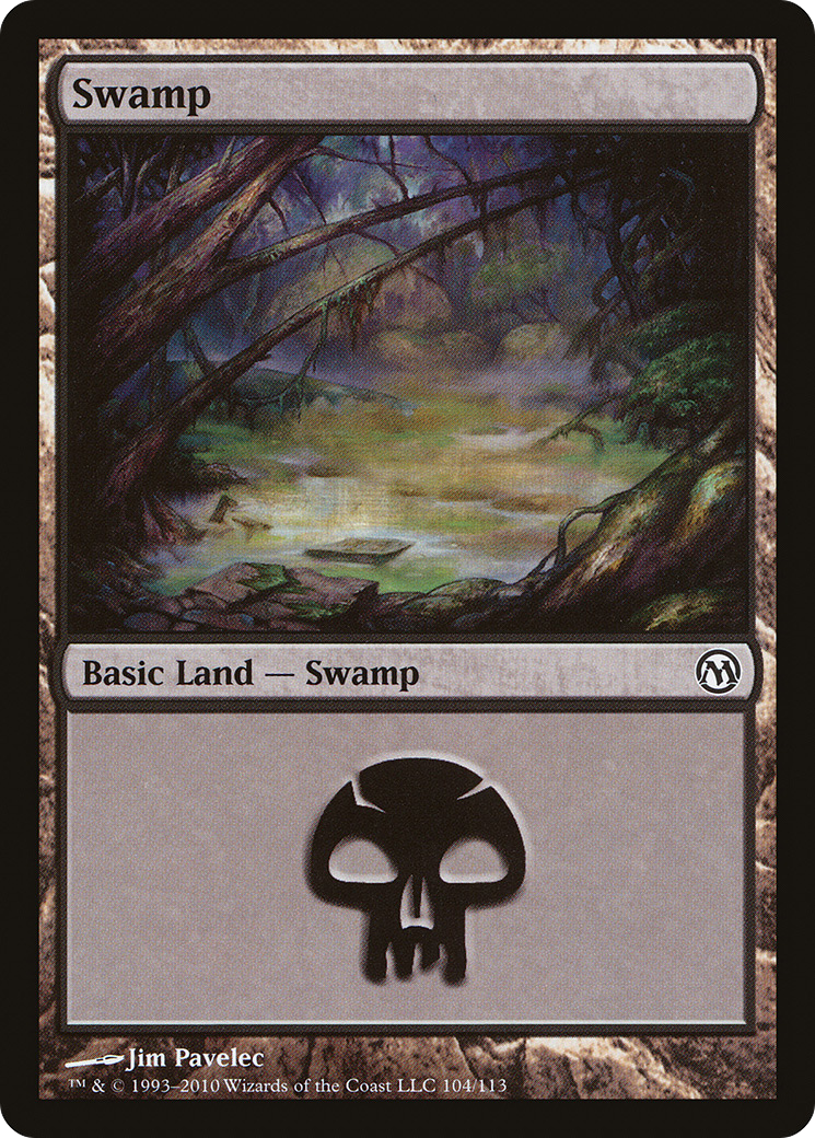 Swamp (104) [Duels of the Planeswalkers] - The Mythic Store | 24h Order Processing