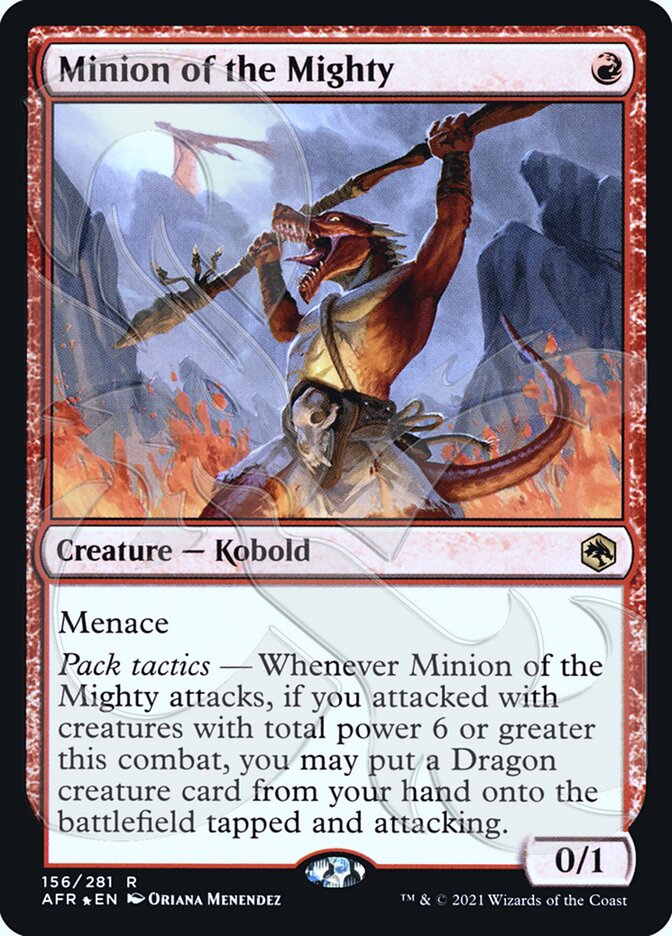 Minion of the Mighty (Ampersand Promo) [Dungeons & Dragons: Adventures in the Forgotten Realms Promos] - The Mythic Store | 24h Order Processing