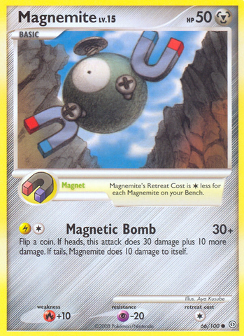 Magnemite (66/100) [Diamond & Pearl: Stormfront] - The Mythic Store | 24h Order Processing