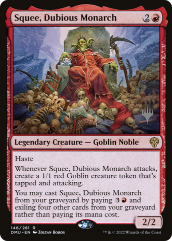 Squee, Dubious Monarch (Promo Pack) [Dominaria United Promos] - The Mythic Store | 24h Order Processing