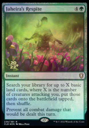 Jaheira's Respite [Commander Legends: Battle for Baldur's Gate Prerelease Promos] - The Mythic Store | 24h Order Processing