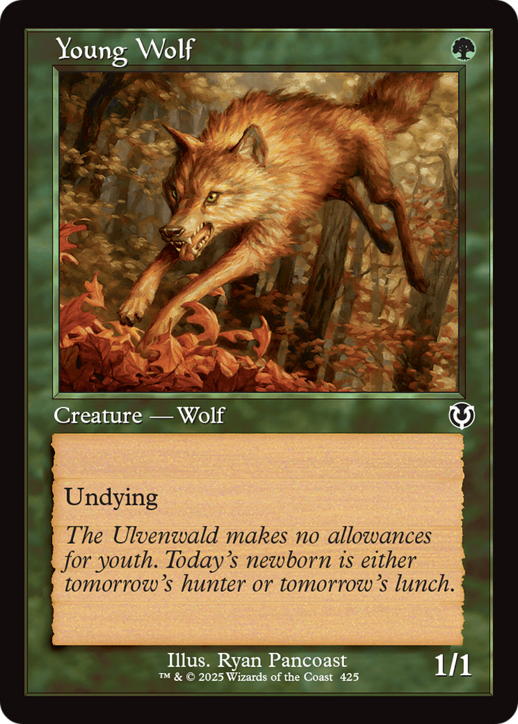 Young Wolf (Retro Frame) [Innistrad Remastered] - The Mythic Store | 24h Order Processing