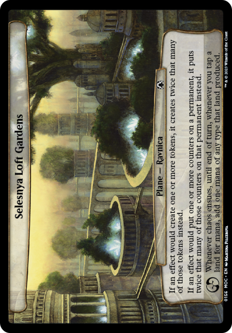 Selesnya Loft Gardens [March of the Machine Commander] - The Mythic Store | 24h Order Processing