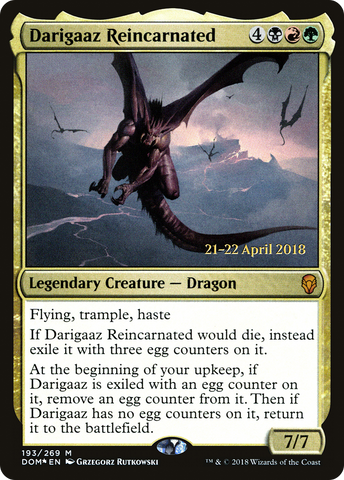 Darigaaz Reincarnated [Dominaria Prerelease Promos] - The Mythic Store | 24h Order Processing