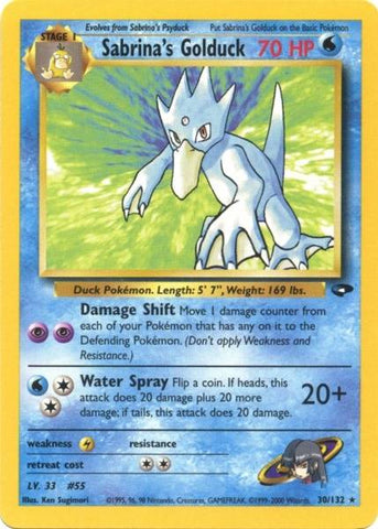 Sabrina's Golduck (30/132) [Gym Challenge Unlimited] - The Mythic Store | 24h Order Processing