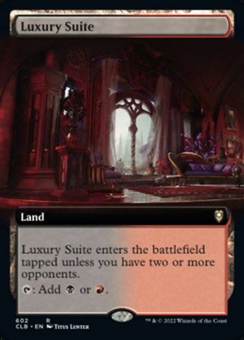 Luxury Suite (Extended Art) [Commander Legends: Battle for Baldur's Gate] - The Mythic Store | 24h Order Processing