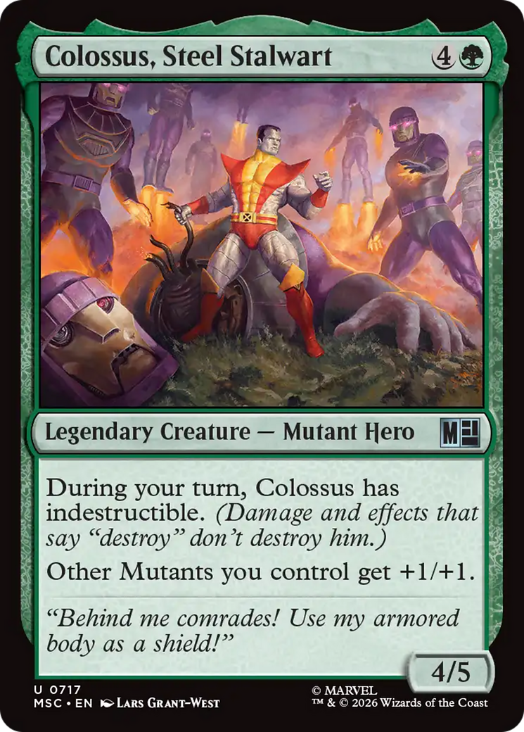 Colossus, Steel Stalwart [Marvel Super Heroes Commander] - The Mythic Store | 24h Order Processing
